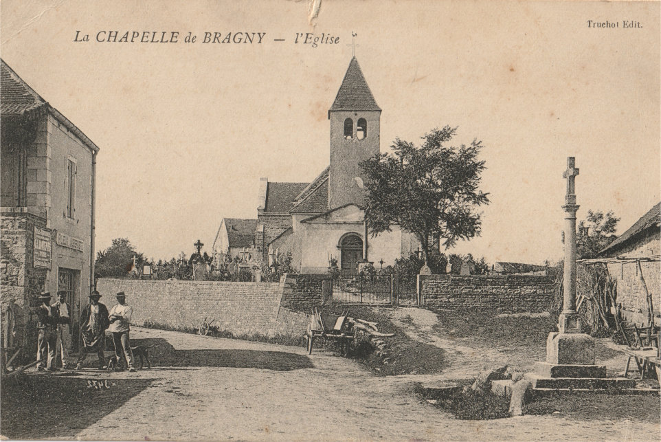 route de messey et l'église