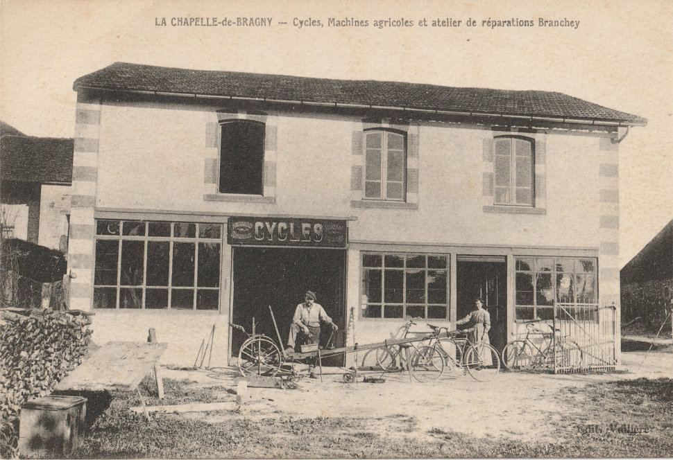 l'ancien atelier de cycles